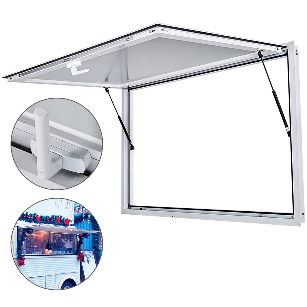Concession Stand Window with Awning Cover W327