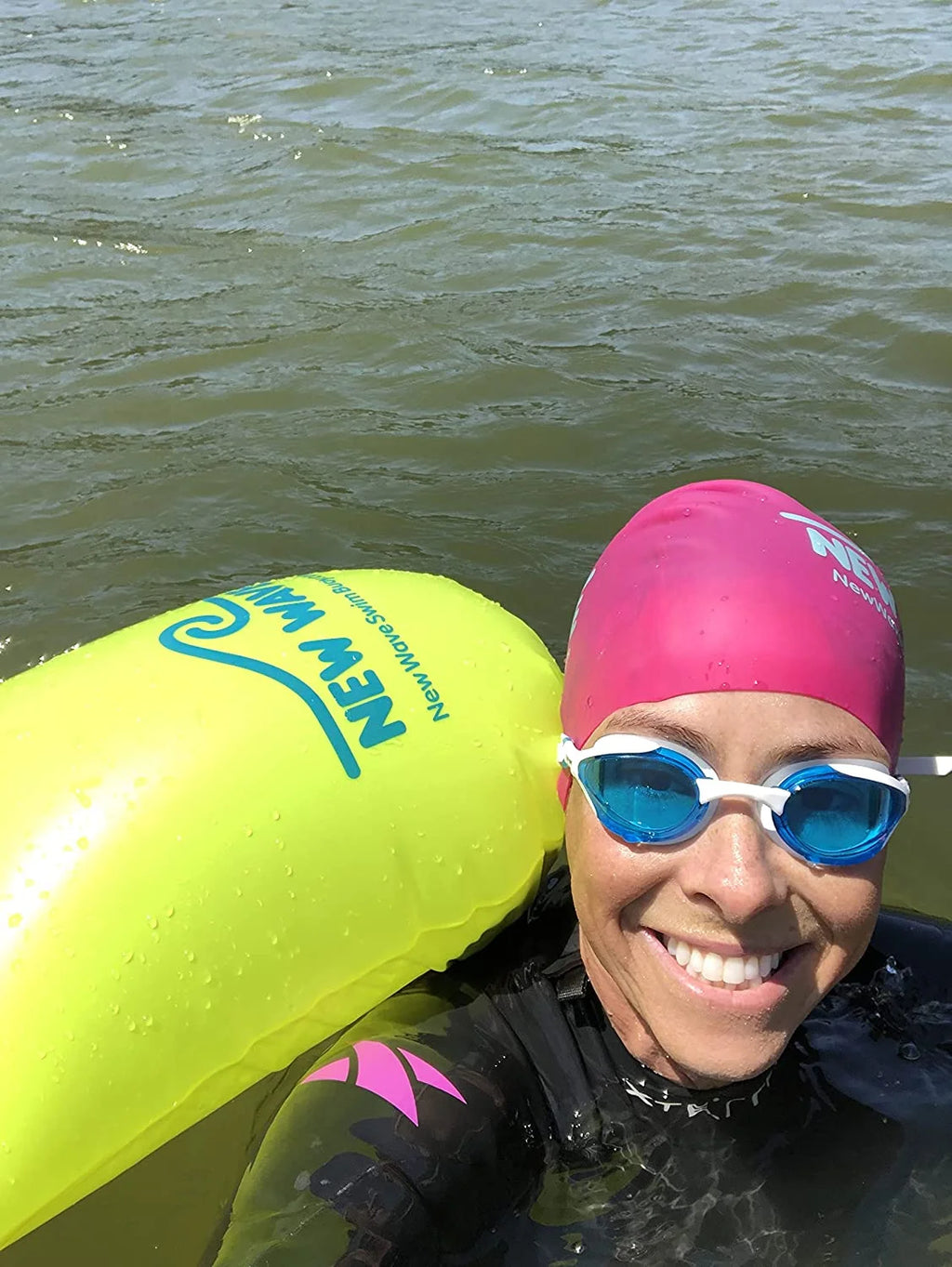 Fluo Green 20 Liter PVC Swim Buoy H716