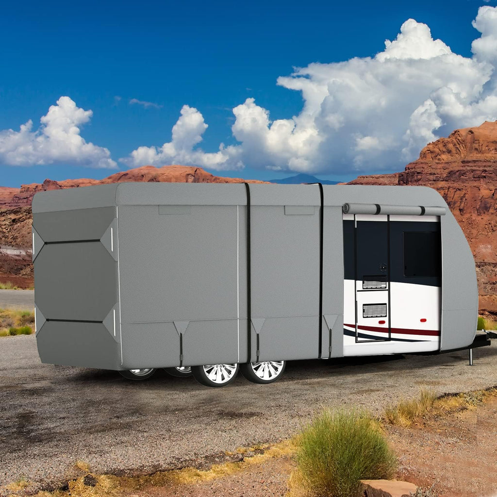 7 Layers Top Camper Cover with Tongue Jack Cover U7231