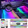 RGBIC Car LED Lights with APP & Remote Control, 72 LED Lights, DC 12V B89820