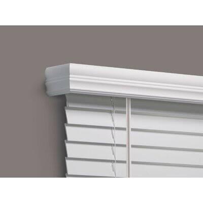 White Faux Wood Room Darkening Venetian Blind C31128