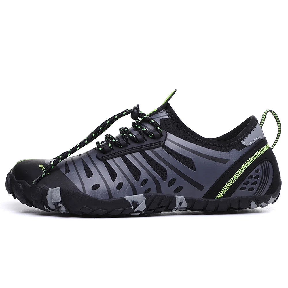 Black Trekking Sport Water Shoes P461