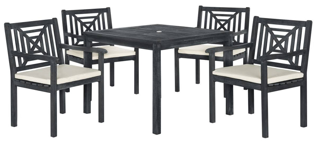 5 Piece Dark Slate Gray Dining Set S52635