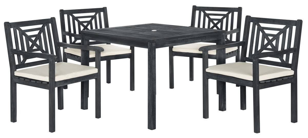 5 Piece Dark Slate Gray Dining Set S52635