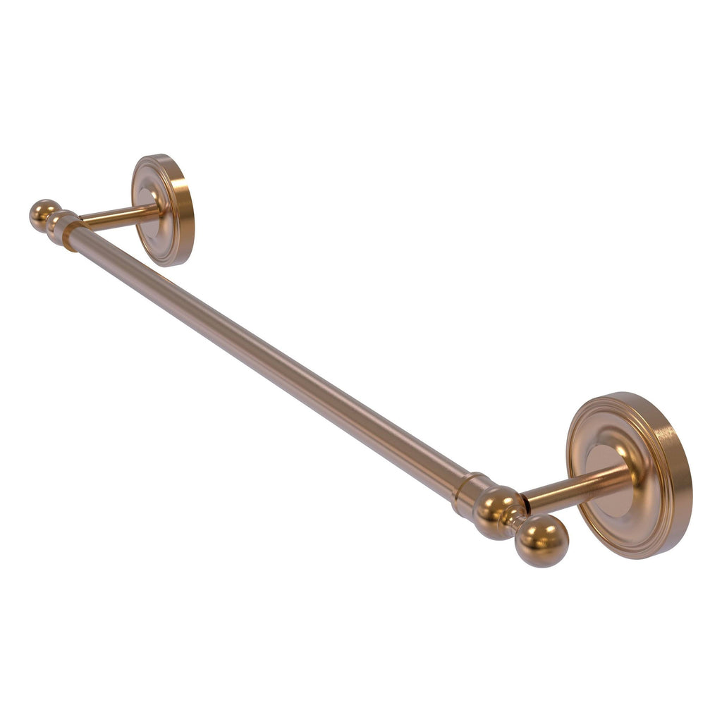 18 inch Brushed Bronze Towel Bar M671