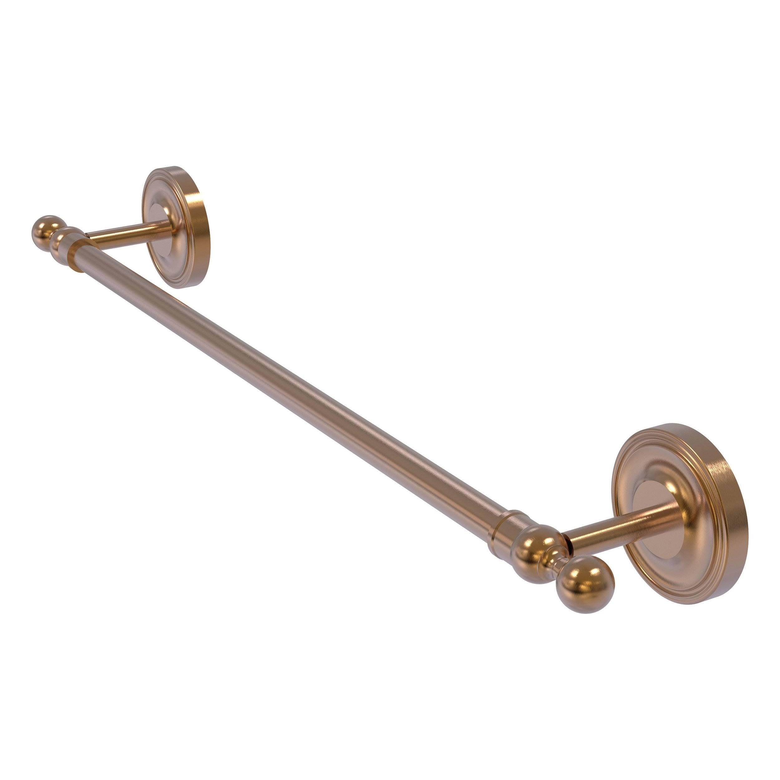 18 inch Brushed Bronze Towel Bar M671