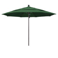 Hunter Green 11 ft. Fiberglass Market Umbrella Z35049