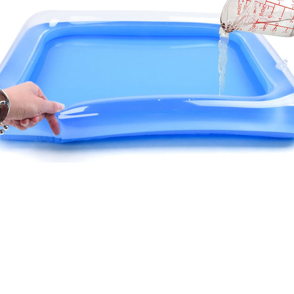 Inflatable Sand Table Toy Sand Fishing Tray T555