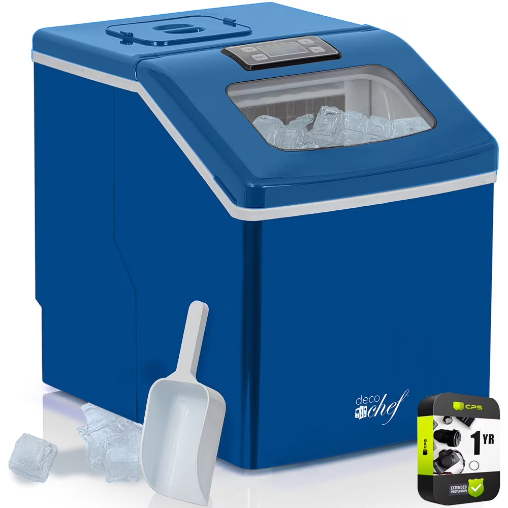Blue Countertop Portable Ice Maker G694
