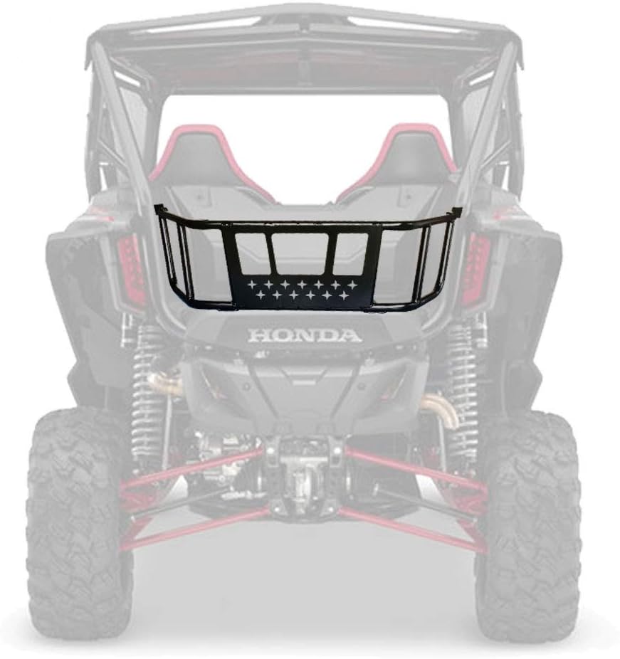 Steel Rear Back Enclosure for Talon 1000X 1000R 1000X-4 (Black) Z235