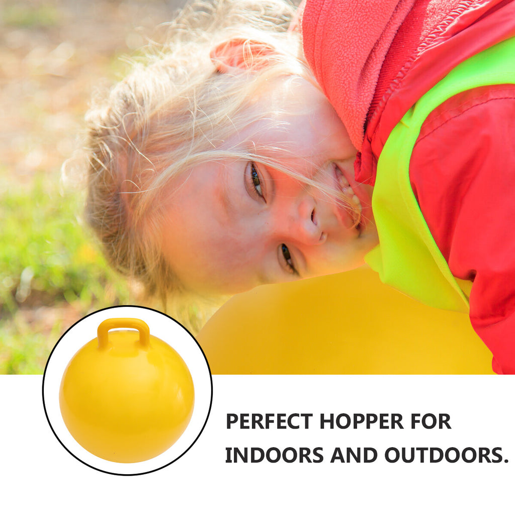 Yellow Inflatable Hopper Ball B5167