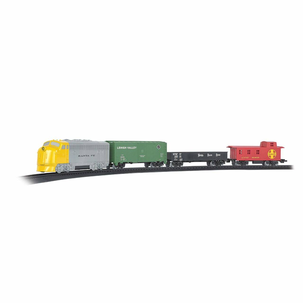 Yellow HO Scale Battery Operated Train Set T486