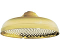 12x22 Shower Rose - Polished Brass J735