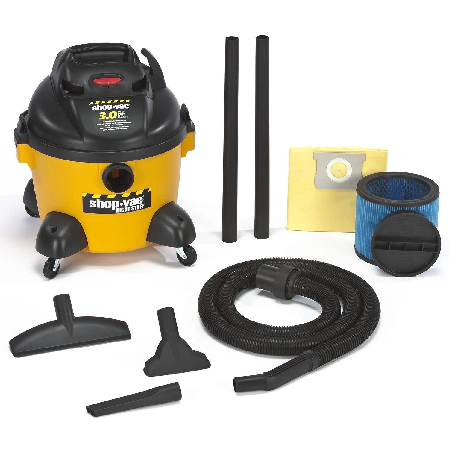 Wet/Dry Canister Vacuum with Ultra Web Filter N189
