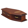 Miniature Wooden Coffin Halloween Decoration R2837