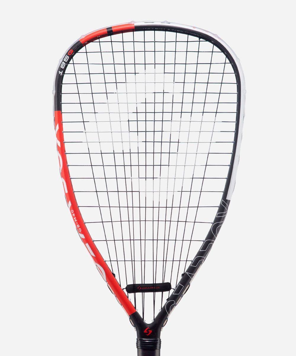 Red 3 5/8x22 Quad Racquetball Racquet Q523