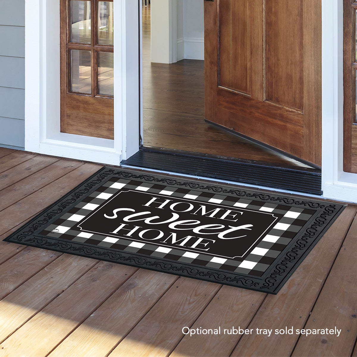 Checkers Doormat 18"x30" F384