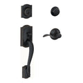 Camelot Right Hand Double Cylinder Handleset with Accent Aged Bronze J439599