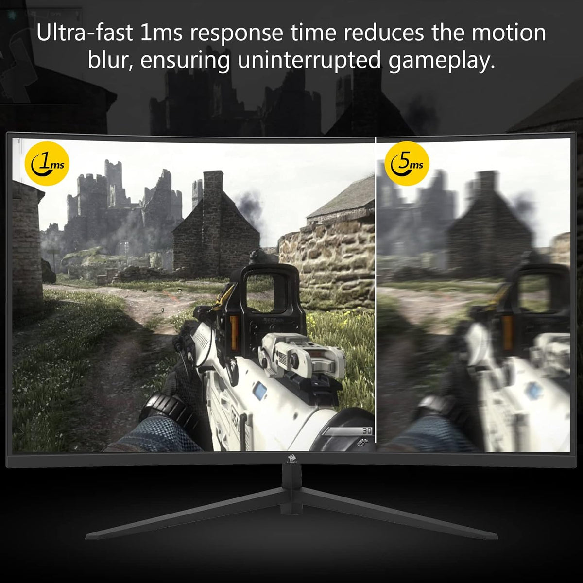 32-inch Curved Gaming Monitor 240Hz 1ms Frameless LED Monitor N397