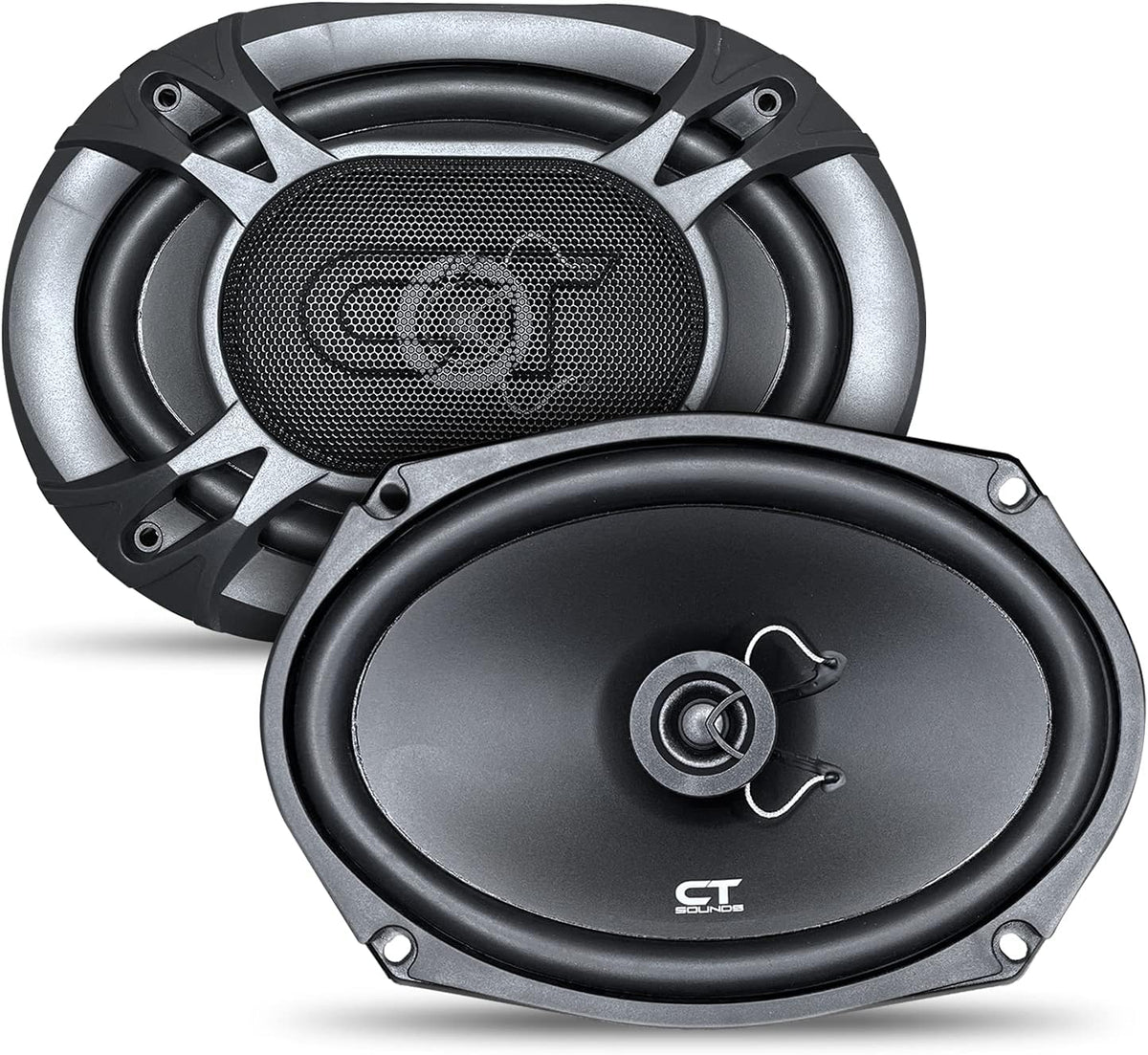 6x9 Inch Coaxial Car Speakers, 200 Watts Max, Pair N697