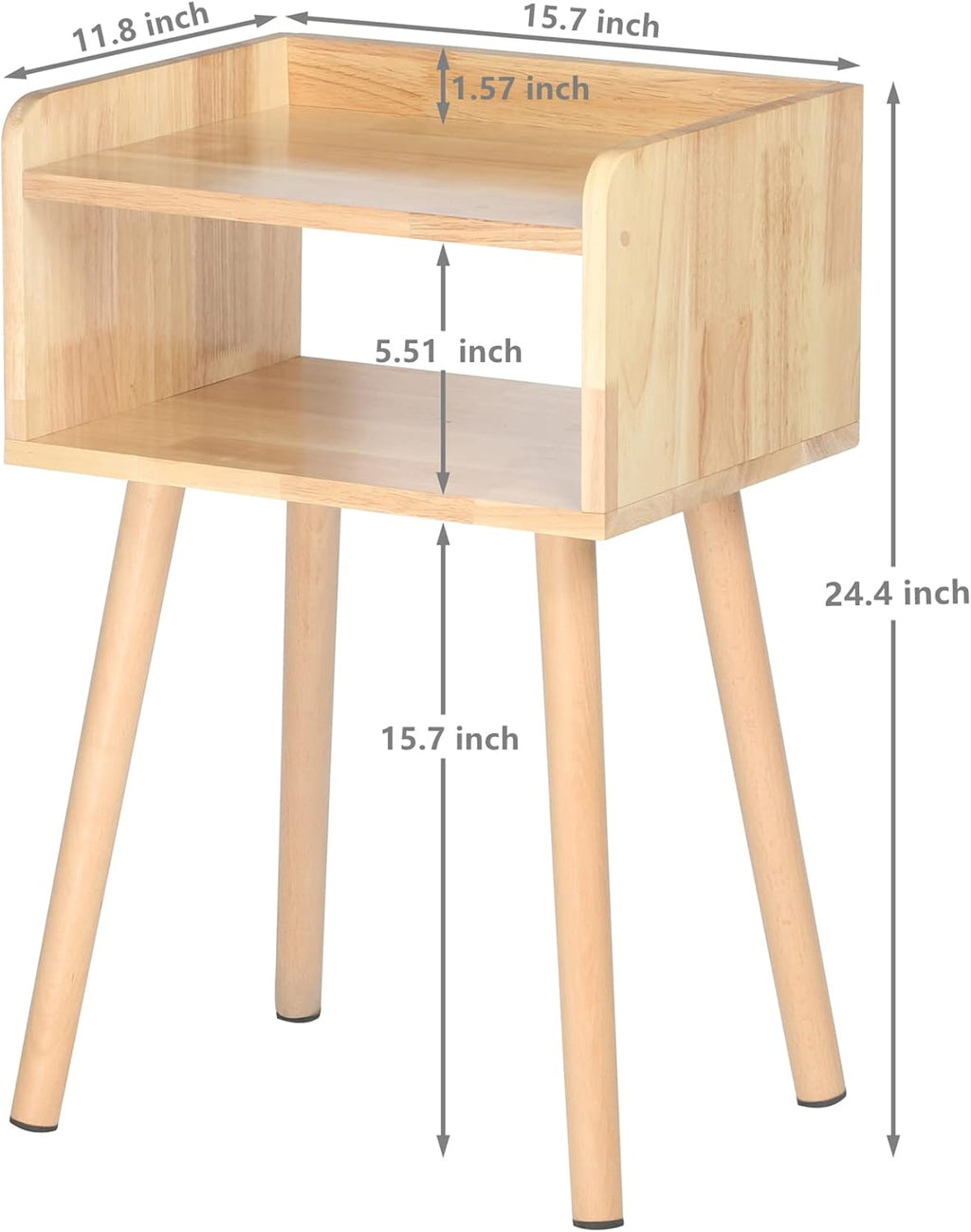 Solid Wood Night Stands Bedside Table B38534