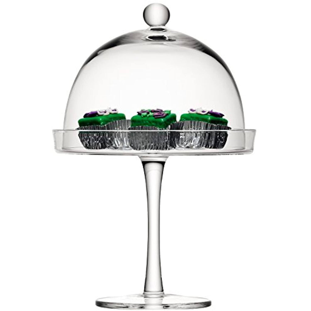 Clear Cake Stand and Cover B9656
