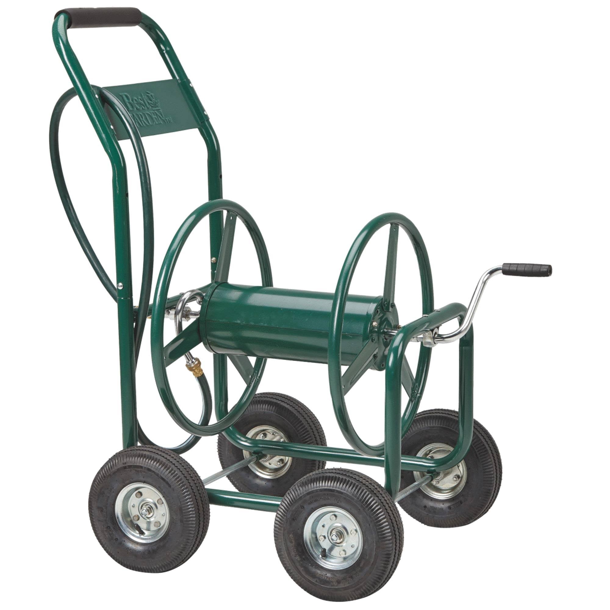4 Wheel Metal Portable Hose Reel P249390