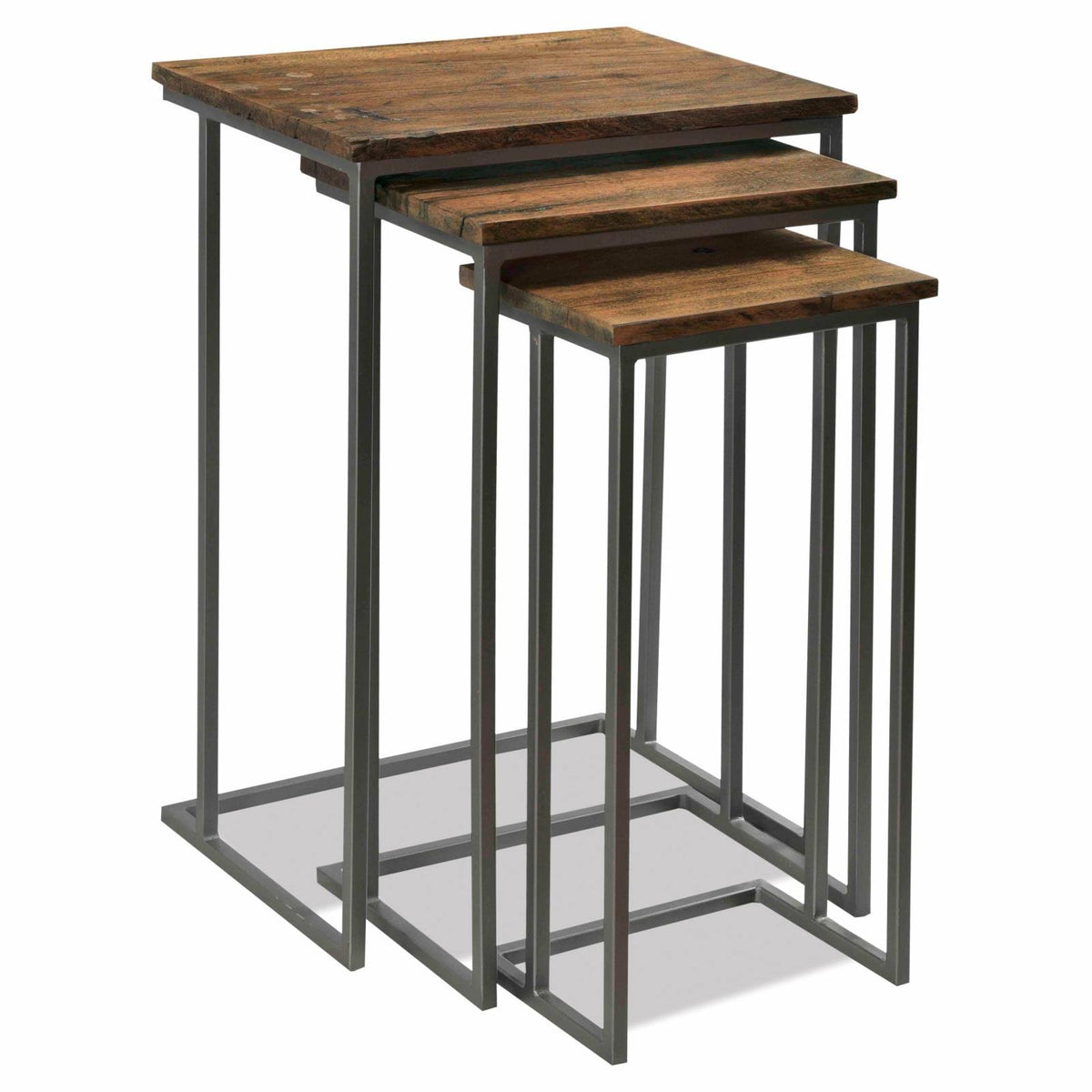 Black 3 Piece Nesting Side Tables J8547