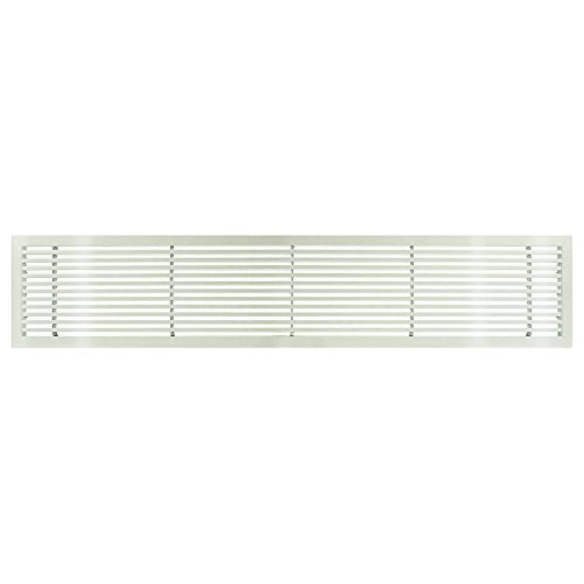 White-Gloss Solid Aluminum Fixed Bar Supply/Return Air Vent Grille Z5661