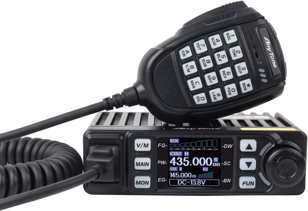 Mini Size Dual Band Transceiver Mobile Radio VHF/UHF Two Way Radio Z126