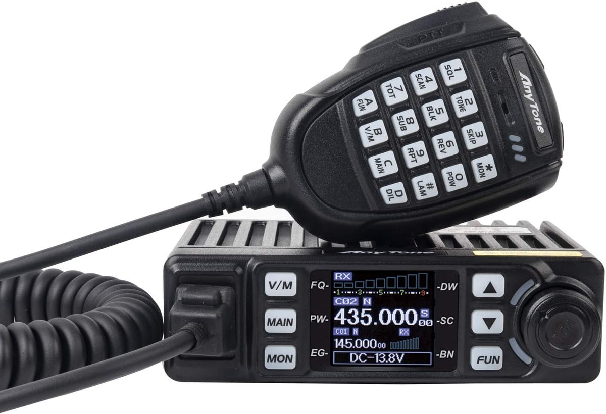Mini Size Dual Band Transceiver Mobile Radio VHF/UHF Two Way Radio Z126