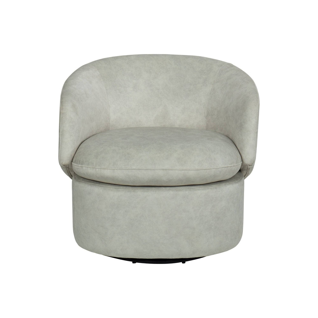 Leopard Swivel Barrel Chair T37569