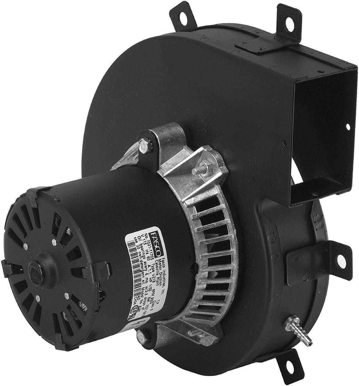 Blower, 8-7/8 in. Overall H, 115VAC Q6741