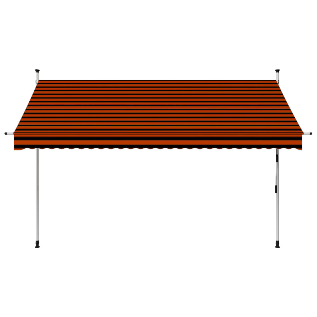 Canopy With Manual Adjustable Patio Shelter V2672