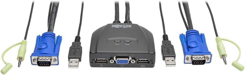 KVM Console to USB 2.0 Laptop Crash Cart Adapter with Video Capture N87598