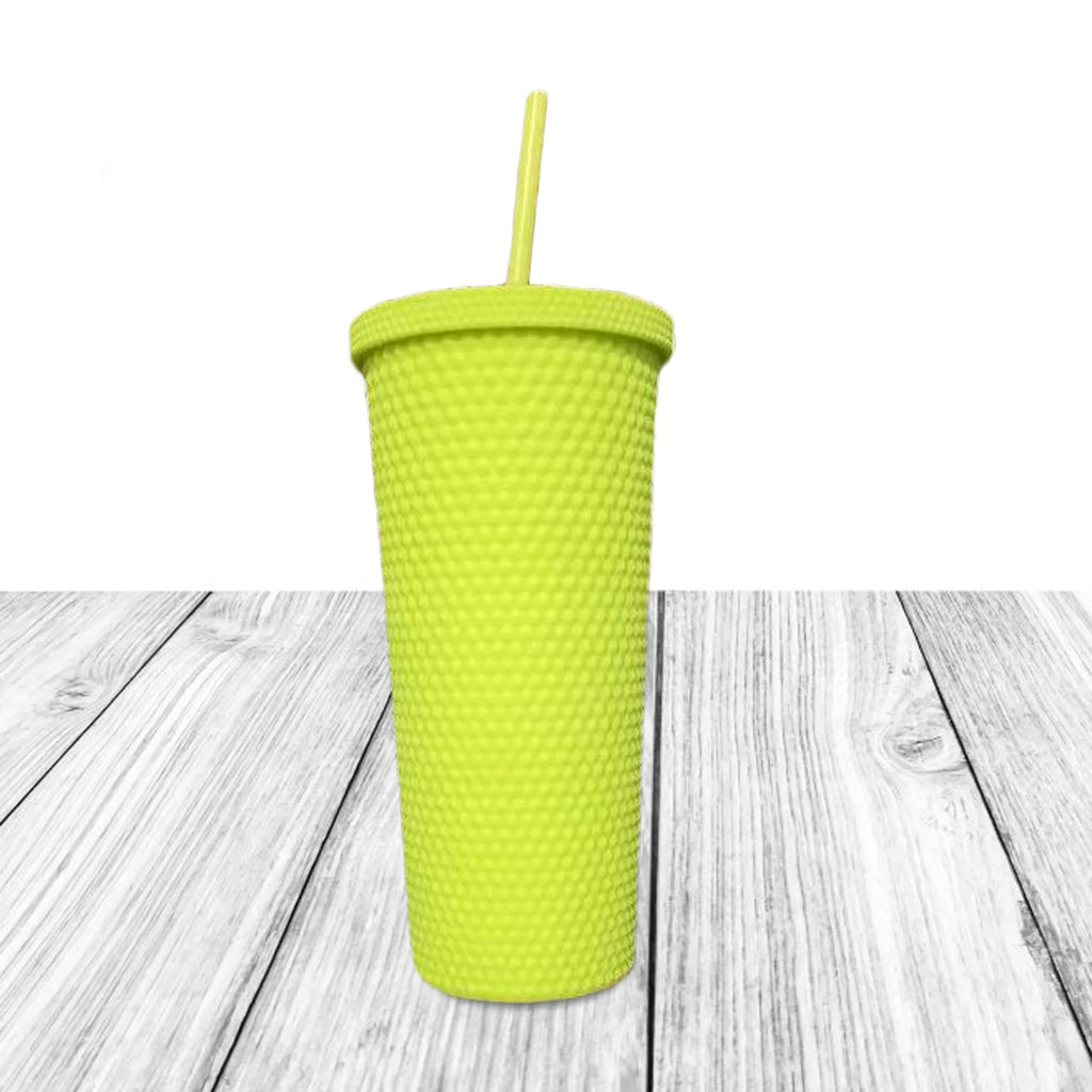 Portable Water Bottle with Straw Cup J689