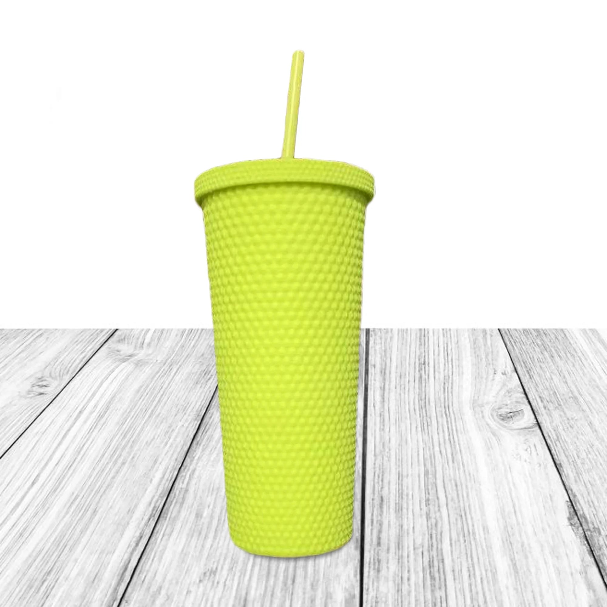 Portable Water Bottle with Straw Cup J689