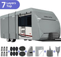 7 Layers Top Camper Cover with Tongue Jack Cover U7231