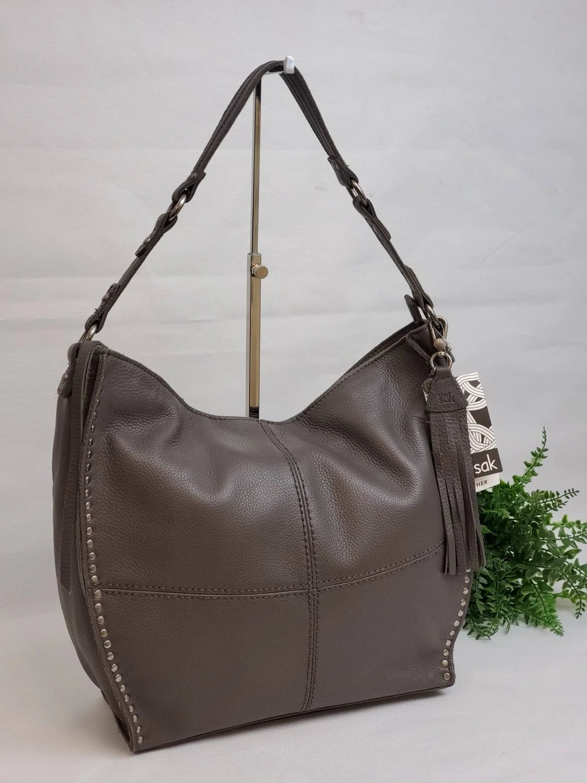 Silverlake Leather Hobo F573