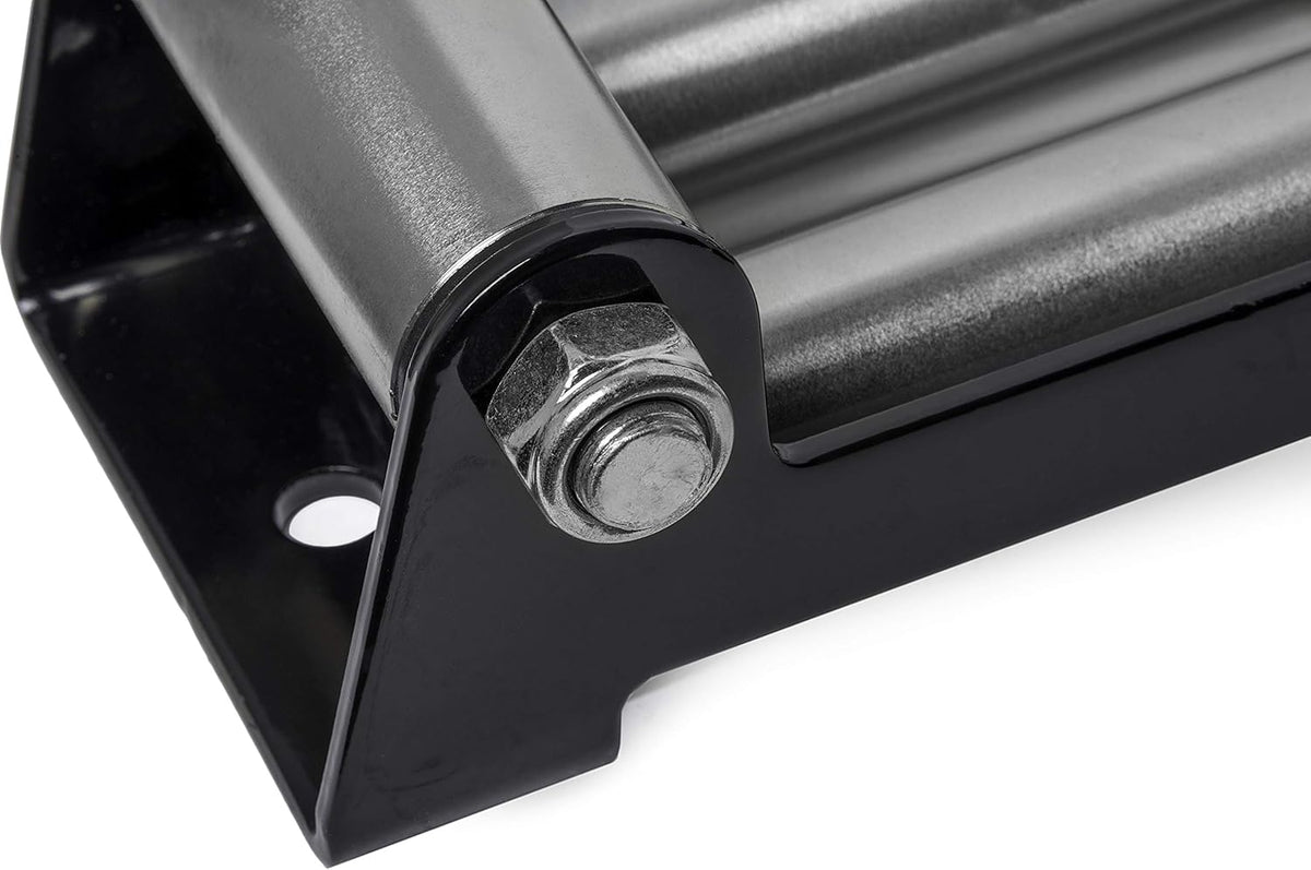 4 Way Winch Roller Fairlead 10in Universal Mount Cable Guide Heavy Duty Pack of 2 G3511