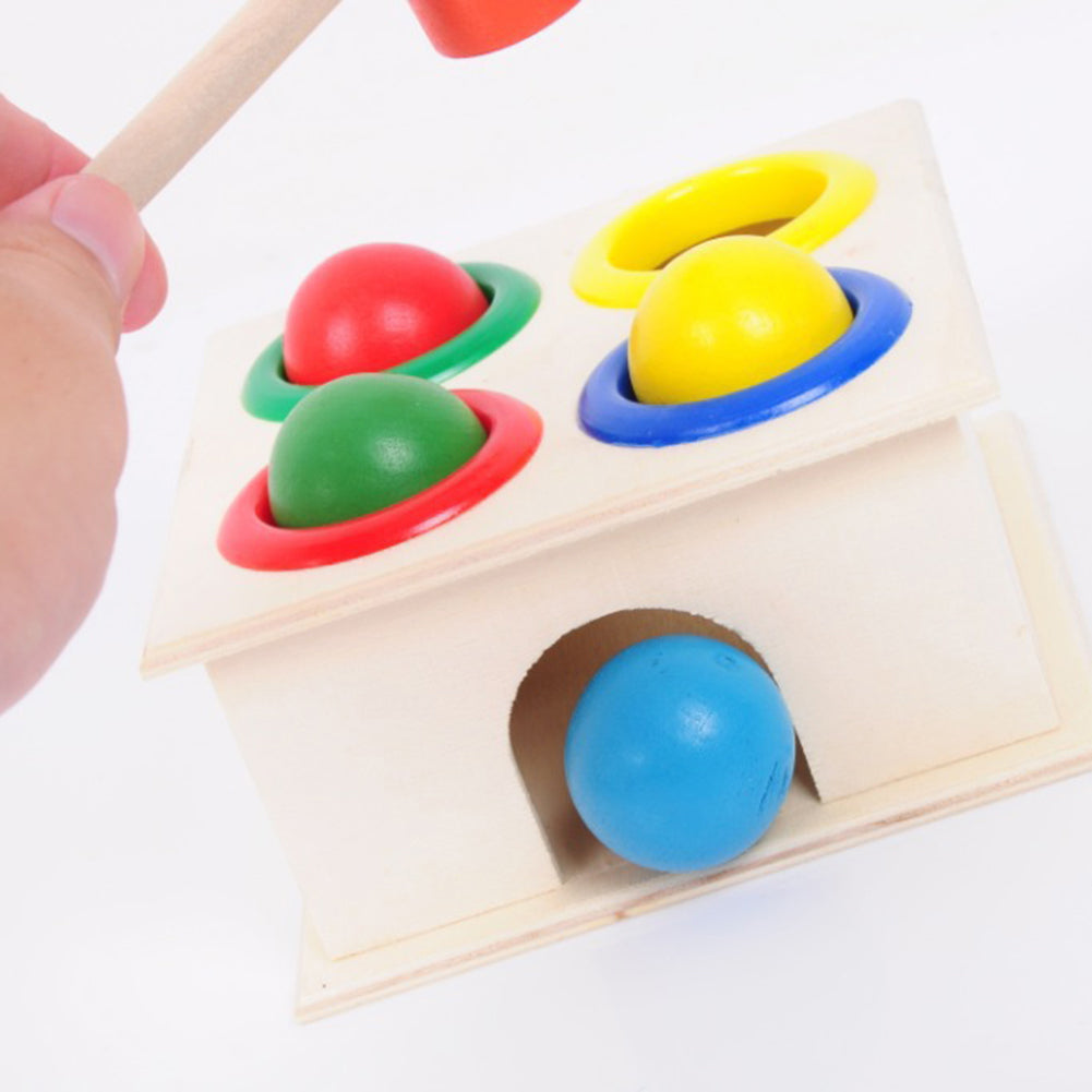 Wooden Hammer Balls Early Learning Game A901678
