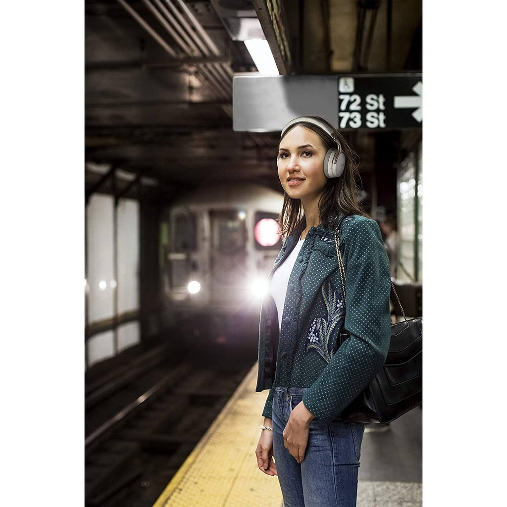 White Wireless Noise Cancellation Headphones H1584