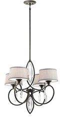 4 Light Chandelier Olde Bronze R8480