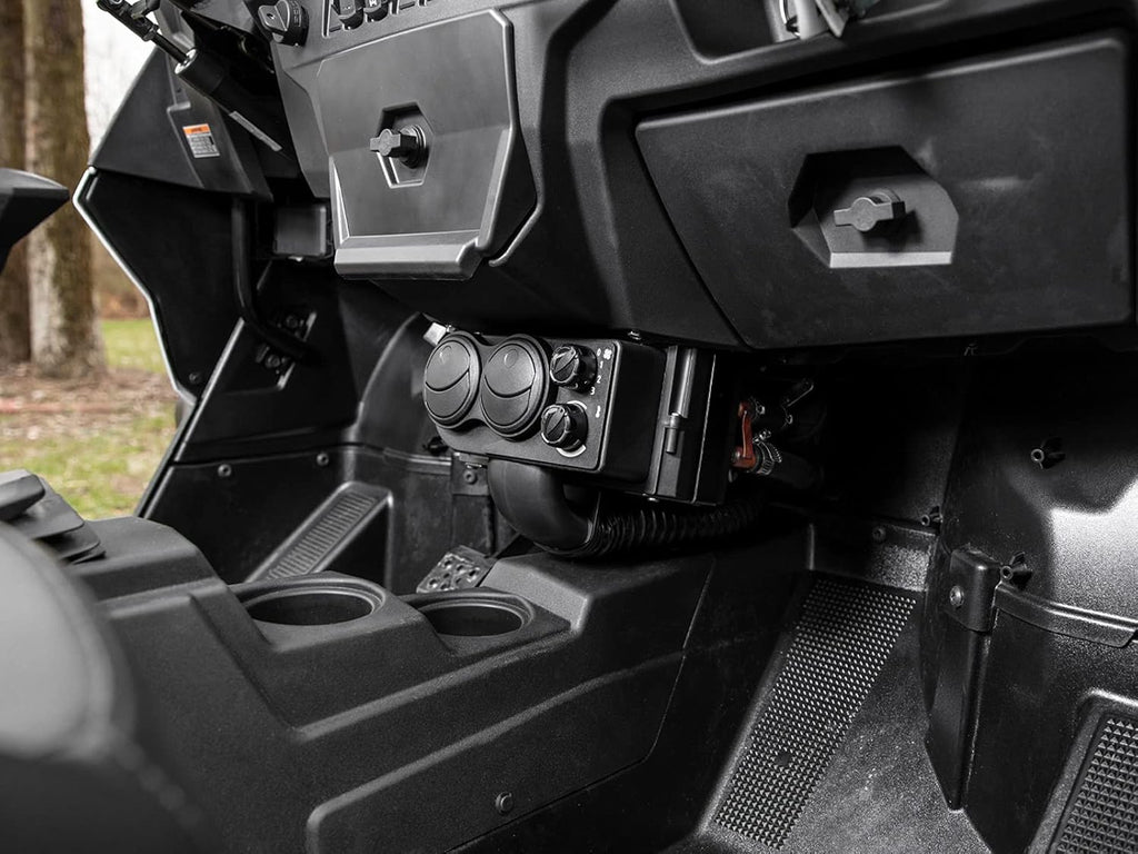 Cab Heater with Built-in Shutoff Valve, 360 Degree Adjustable Vents L540100