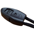Black Zipper Pull Cord End 100 Pack S257