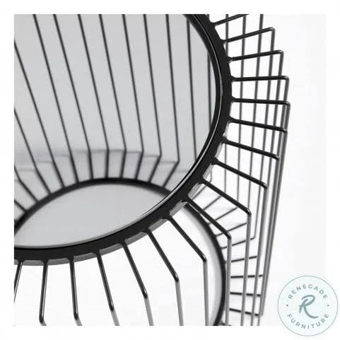 Cyan canasta Side Table X402