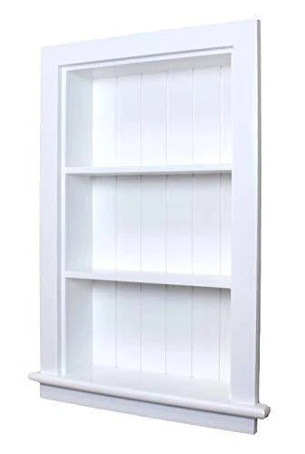 White Recessed Wall Niche P685567