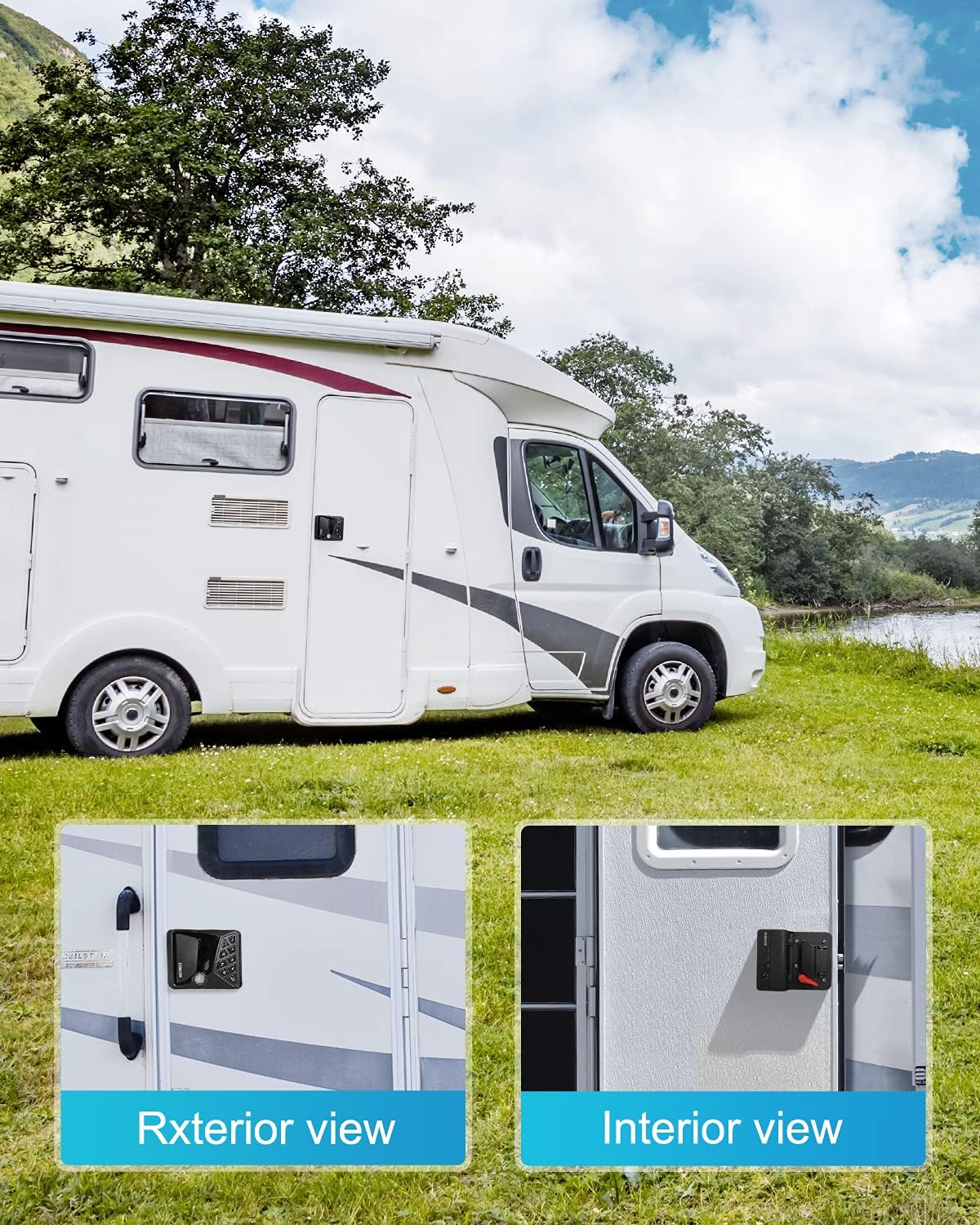 Keyless Entry RV Door Lock with Keypad Deadbolt R152340