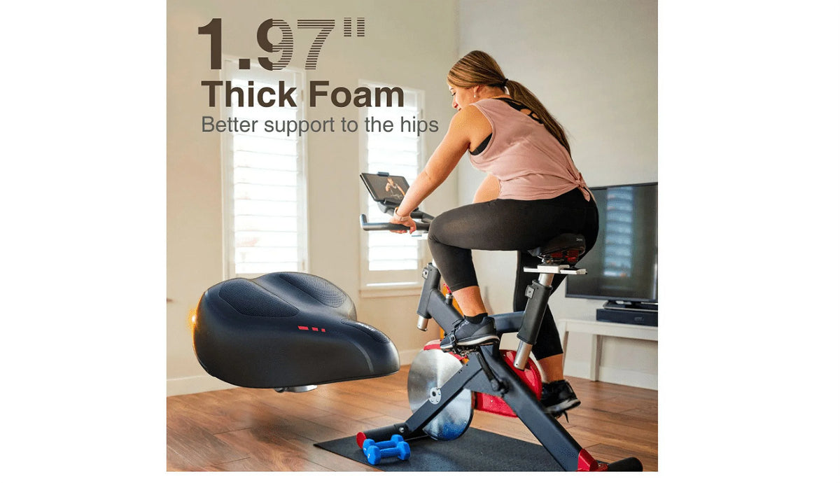 Black Comfort Bike Seat P347