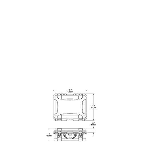 Silver Hard Case with Padded Divider R55992